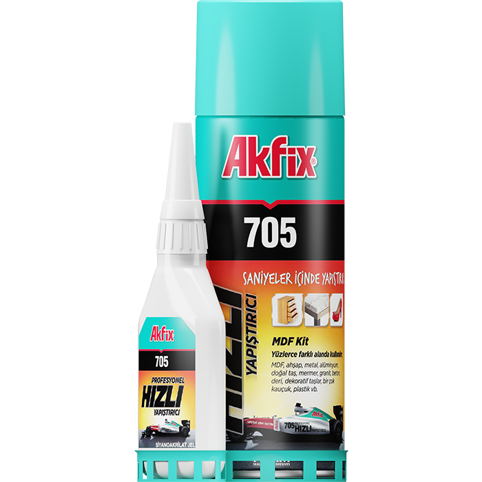 HIZLI YAPIŞTIRICI MDF KİT 400 ML AKFİX