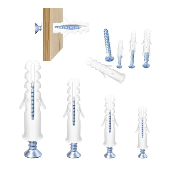 PLASTİK DÜBEL 8 MM - 100 ADET