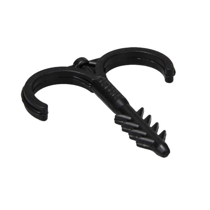PEX BORU YERE TESPİT DÜBELİ 7 MM SİYAH KILÇIK - 100 ADET
