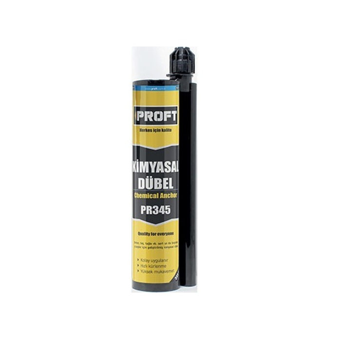 PROFT KİMYASAL DÜBEL EPOKSİ PR345 KARTUŞ 345 ML
