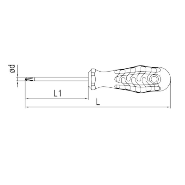 ELTA TORNAVİDA YILDIZ UÇLU OPAK SERİ 4,5 X 80 MM  4180 - 18 4580