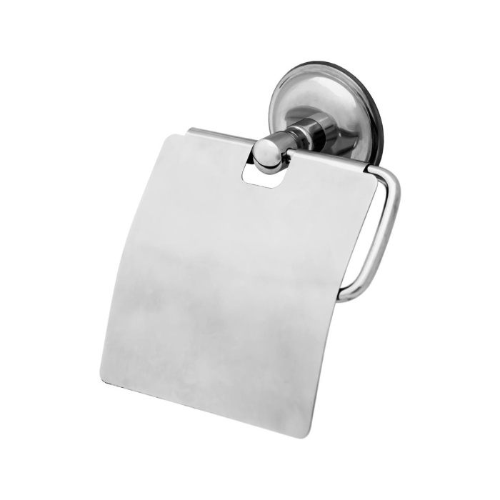 TEMA SOLO PASLANMAZ TUVALET KAĞITLIK KAPAKLI KROM 71411