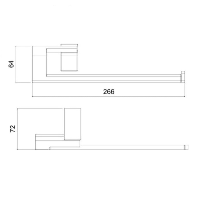 TEMA LOCAL TITAN PASLANMAZ KAĞIT HAVLULUK KAPAKSIZ TİTANYUM - KROM 71506 - 2