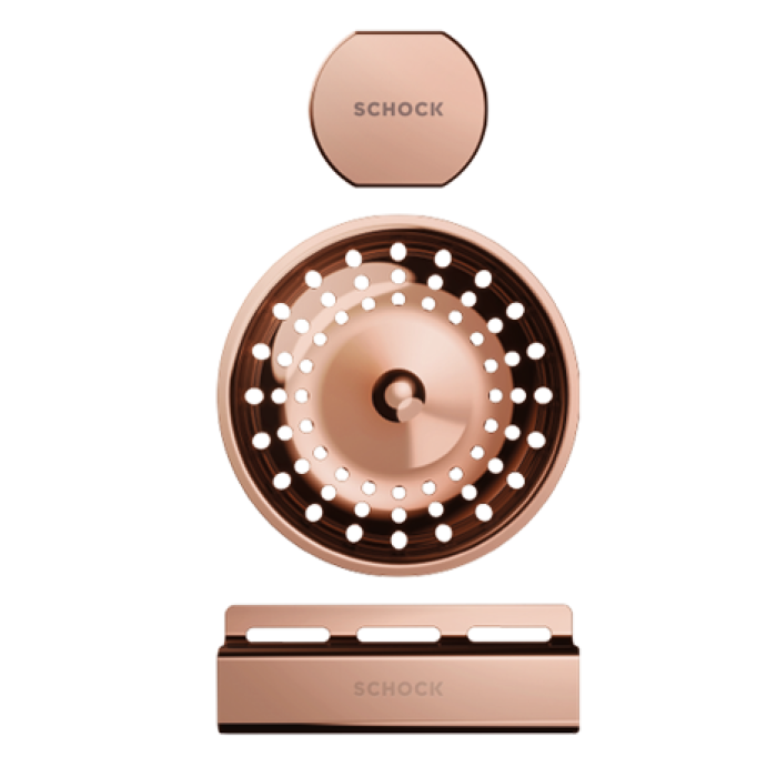 SCHOCK SİFON BAŞLIĞI / SÜZGEÇ PARÇALARI - COPPER / BAKIR 