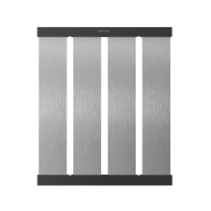 SCHOCK TASARIM DAMLAMA RAFI 336 X 392 X 12 MM STAINLESS STEEL / BRUSHED BLACK METALLIC / COPPER 