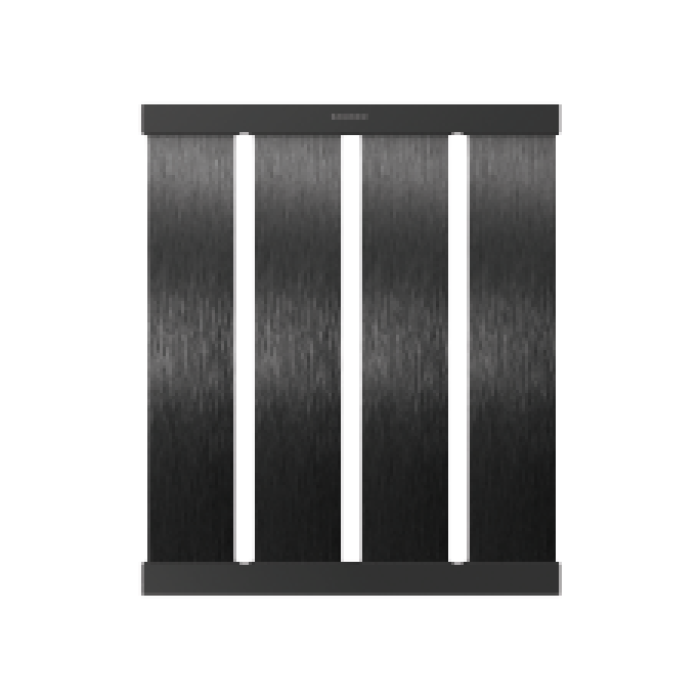 SCHOCK TASARIM DAMLAMA RAFI 336 X 392 X 12 MM STAINLESS STEEL / BRUSHED BLACK METALLIC / COPPER 