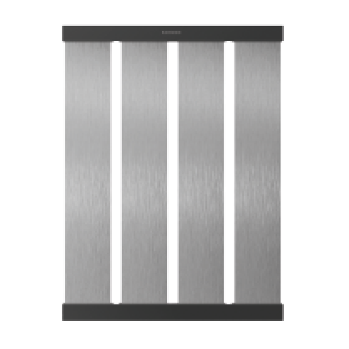 SCHOCK TASARIM DAMLAMA RAFI 336 X 480 X 12 MM COPPER / BRUSHED BLACK METALLIC / STAINLESS STEEL 