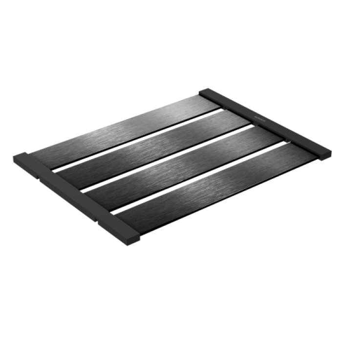 SCHOCK TASARIM DAMLAMA RAFI 336 X 480 X 12 MM COPPER / BRUSHED BLACK METALLIC / STAINLESS STEEL 