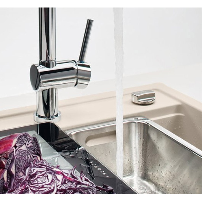 SCHOCK SÜZGEÇ BRUSHED STAINLESS STEEL LOOK ALUMINUM / PASLANMAZ ÇELİK GÖRÜNÜMLÜ ALÜMİNYUM - 629043