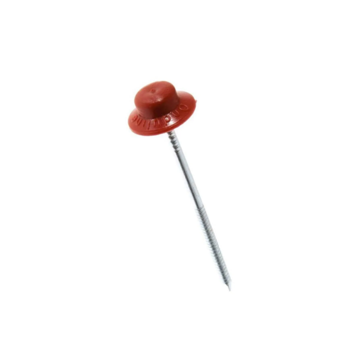 ONDULİNE ÇİVİSİ 8 CM KIRMIZI - 50 ADET