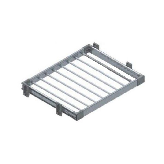 STARAX TAVAN BAĞLANTILI TELESKOPİK RAYLI ALÜMİNYUM PANTOLONLUK 60 CM S – 6215