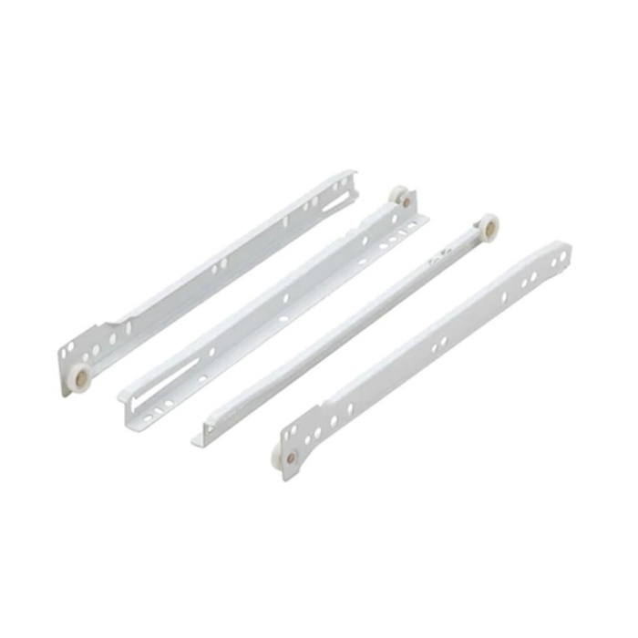 SAMET STANDART ÇEKMECE RAYI PLASTİK TEKERLEKLİ 40 CM / 400 MM