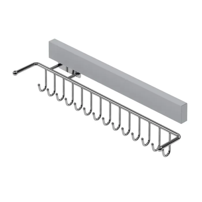 STARAX RAYLI KEMERLİK / KRAVATLIK KROM SAĞ S – 6058 C