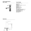 NEWARC DOMİNO LAVABO BATARYASI 971521