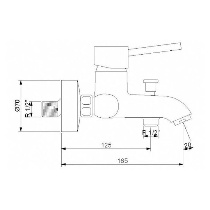 NEWARC MİNART BANYO BATARYASI 191511