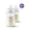 Natural Response Doğal Tepkili Pp 2li Biberon Seti, 125ml, 0 Ay & 260ml, 1 Ay - Cam Değildir.