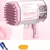 Bazooka Baloncuk Tabancası – 69 Delikli Baloncuk Fırlatıcı, LED Işıklar ve Fanlı