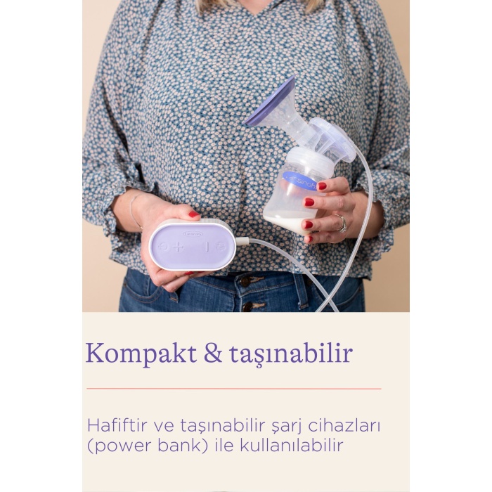 Kompakt Tekli Elektrikli Göğüs Pompası