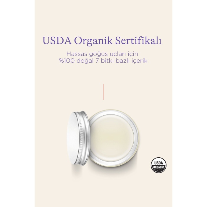 Organik Göğüs Ucu Balmı 60ml