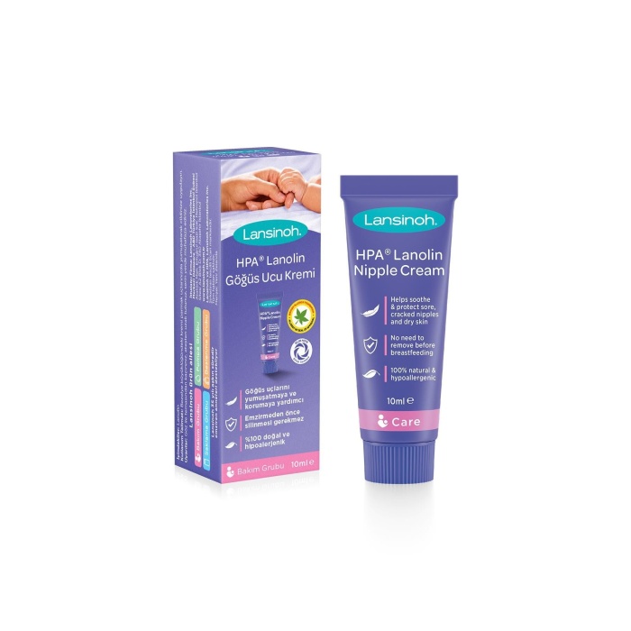 Hpa Lanolin Meme Ucu Yaraları Için Krem 10ml