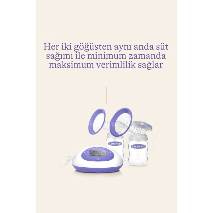 Çiftli Elektrikli Göğüs Pompası