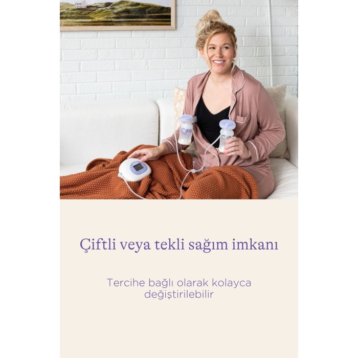 Çiftli Elektrikli Göğüs Pompası