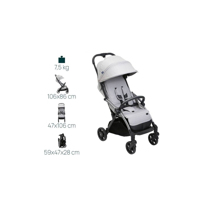 Goody Xplus Bebek Arabası - Pearl Grey