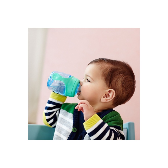 Scf551/05 Eğitici Damlatmaz Bardak 6 Ay 200 ml Mavi