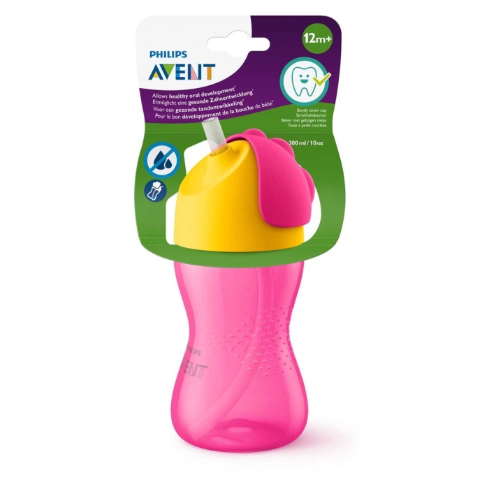 Pipetli Bardak 300 ml Kız Scf798/02