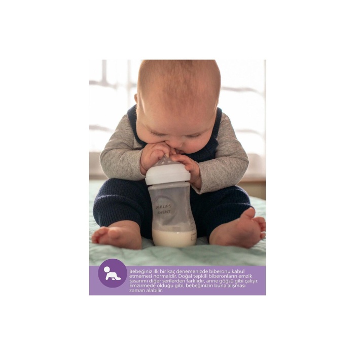 Natural Response Pp 2li Biberon Seti, 1 Ay 260ml Syc903/02