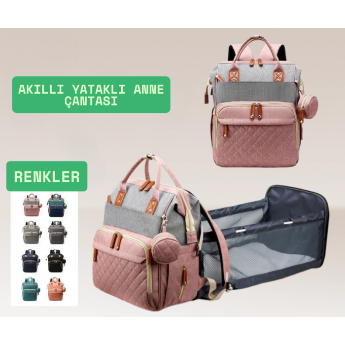 Akıllı Yataklı Anne Çantası