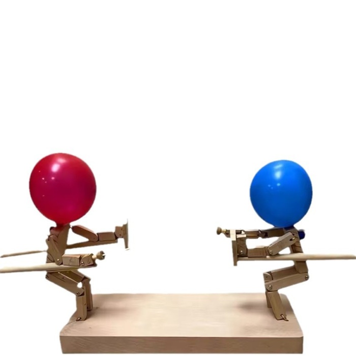 Bambu Dövüşçüler – Balon Patlatma Oyunu (100 balon dahil)