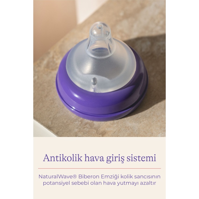 240 ml Cam Biberon ve NaturalWave® Biberon Emziği