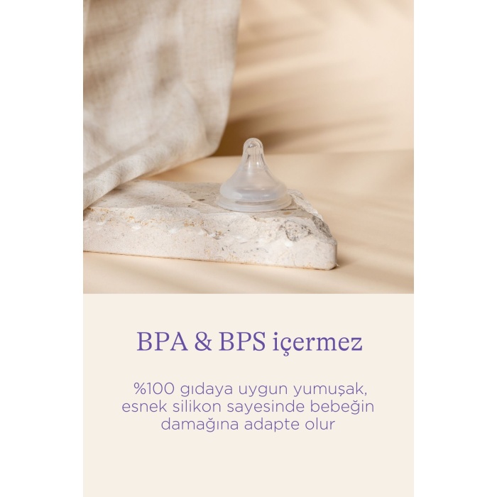 240 ml Biberon ve NaturalWave® Biberon Emziği (3 Ay+)