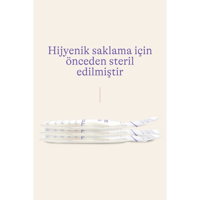 Anne Sütü Saklama Poşetleri 50 Adet