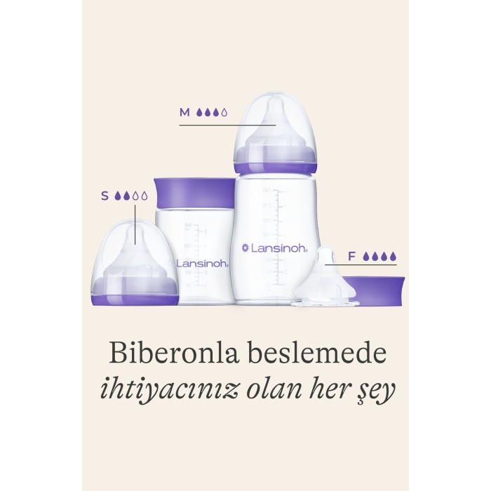 NaturalWave® 2li Biberon Emziği Orta Akışlı (3 Ay+)