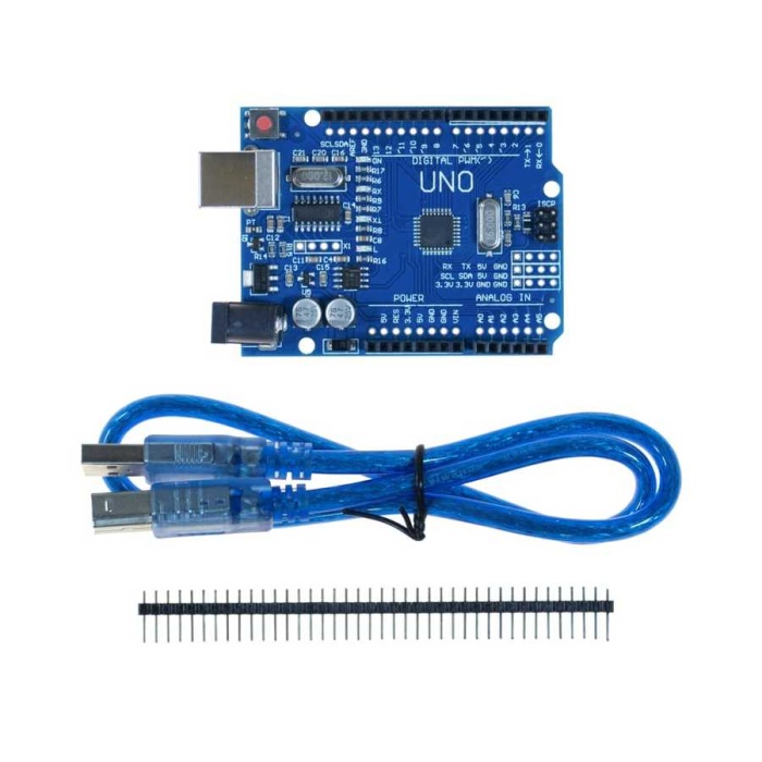 Arduino UNO R3 + USB Kablo (Orjinal)