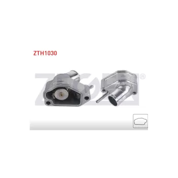 TERMOSTAT KOMPLE 92 C OPEL ASTRA F 1.8 - 2.0 1991-1998/ ASTRA G 2.0 16v 1998-2005/ ASTRA H 2.0 2004-2010/ VECTRA A 2.0 1988-1995/ VECTRA B 2.0i 1995-2003