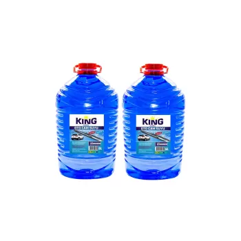 KING MAX Cam Suyu 5 LT Antifriz İçerikli -20 Derece 2Li Avantaj Paket