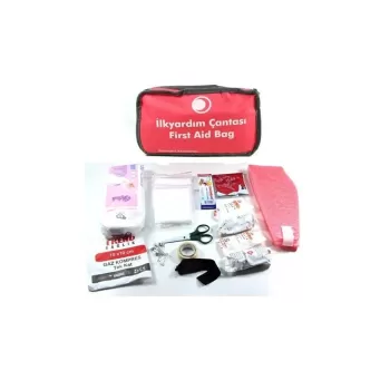AUTOKIT İlk Yardım Çantası Araç Ev İş Yeri Acil Müdahale Çantası İlk Yardım Seti
