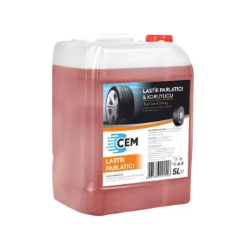 CEM CAR CARE Ultra Lastik Parlatıcı ve Koruyucu 5 KG