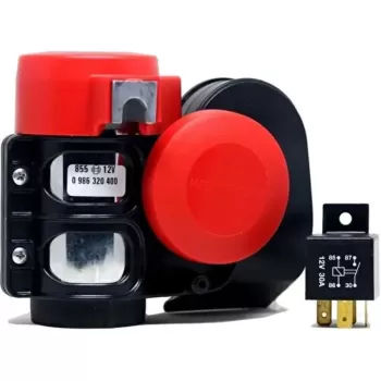 Korna Set içi– Çift Tonlu 12 V 115dB(A) 520 / 660 Hz(A) Tekli – Röle ve montaj seti içerir