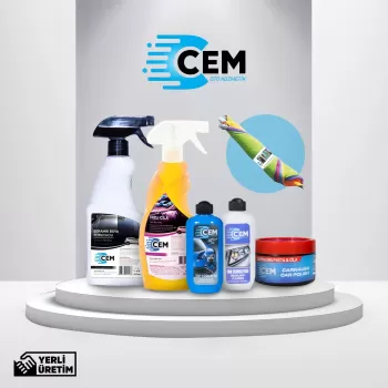 CEM CAR CARE Oto Boya Koruma&Parlaklık Dış Bakım Seti