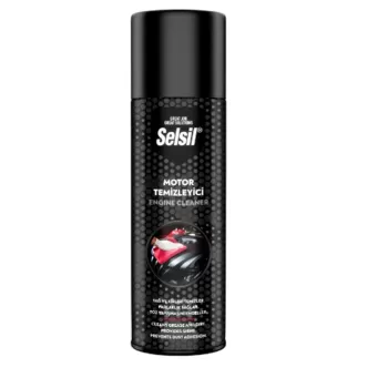 Selsil Susuz Motor Temizleme Spreyi Motor Parlatıcı Sprey 500 Ml