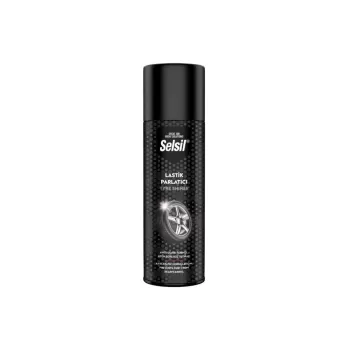 Selsil Lastik Parlatıcı Sprey 500 ml