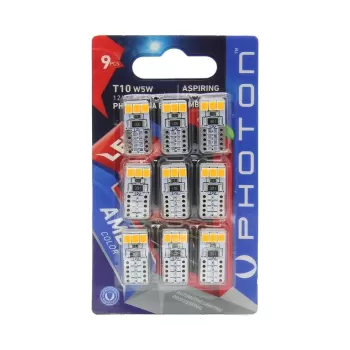 Photon Led Ph7010na B9 Blister 9 Adet Amber Turuncu Led