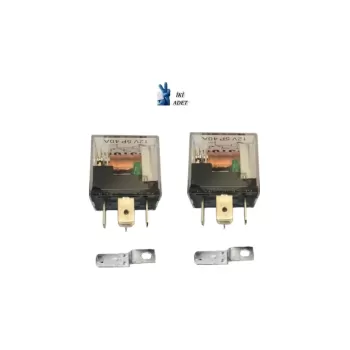 Inwells İki Adet Mini Role 12v. 5 Uçlu. 40 A. Far. Korna. Fan. Lpg Röle