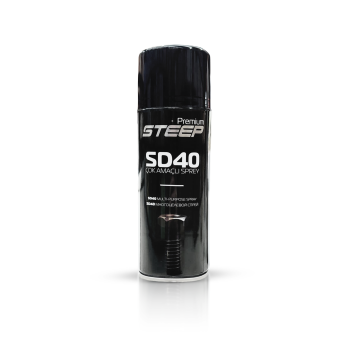STEEP SD-40 Çok Amaçlı Pas Sökücü ve Genel Yağlayıcı Sprey 400 Ml