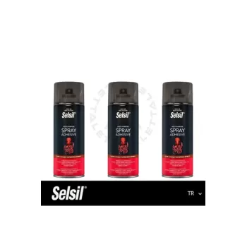 Selsil Çok Amaçlı Yapıştırıcı Sprey 400 ML 3 ADET