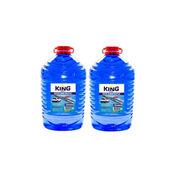 KING MAX Cam Suyu 5 LT Antifriz İçerikli -20 Derece 2Li Avantaj Paket